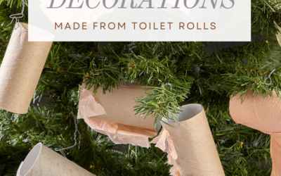 10 Creative Christmas Decorations made from Toilet Rolls